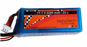 nanotech 11.1V-2200mah 25C